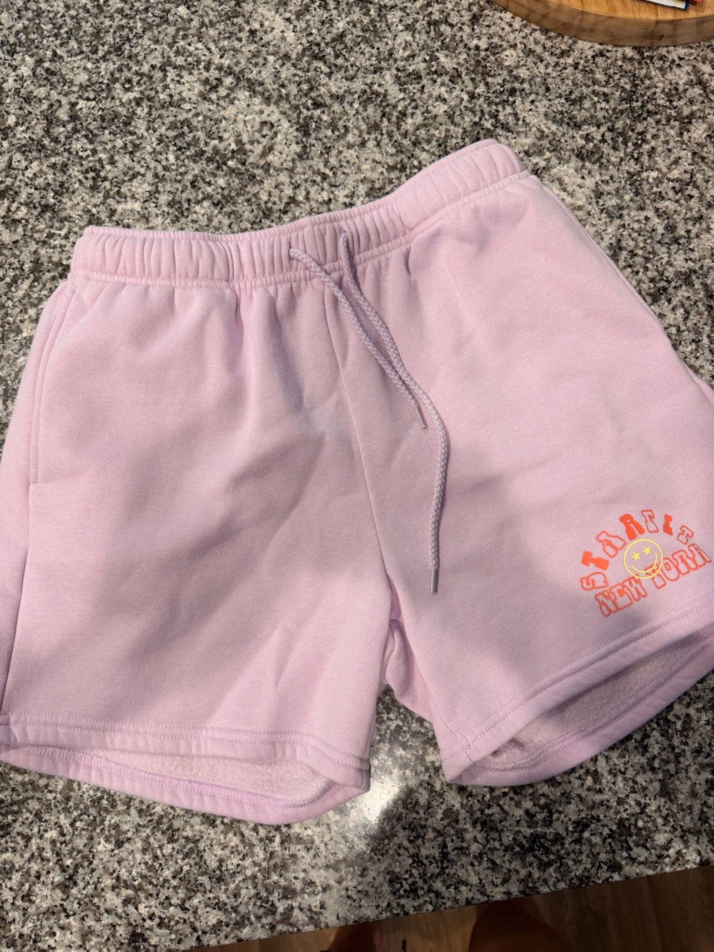 Starfit Light Purple Gym Shorts Medium, Viral Shorts Soft Drawstring NY